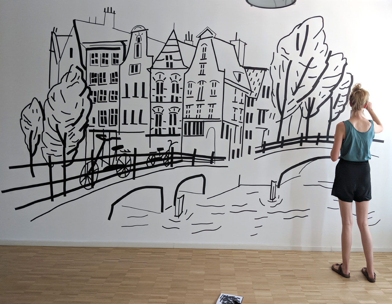 Julia Krusch Wall Drawings